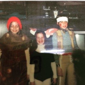 Halloween costumes circa 1970..photo taken by my mom